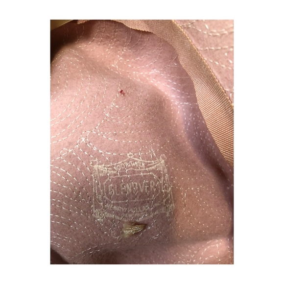 I. Magnin Vtg Pale Pink Hat w Sequins 40’s 50’s - Picture 8 of 8